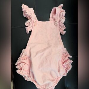 Ruffle Butts Light Pink Ruffle Romper